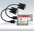 Dual-Serial ExpressCard/54 Adapter